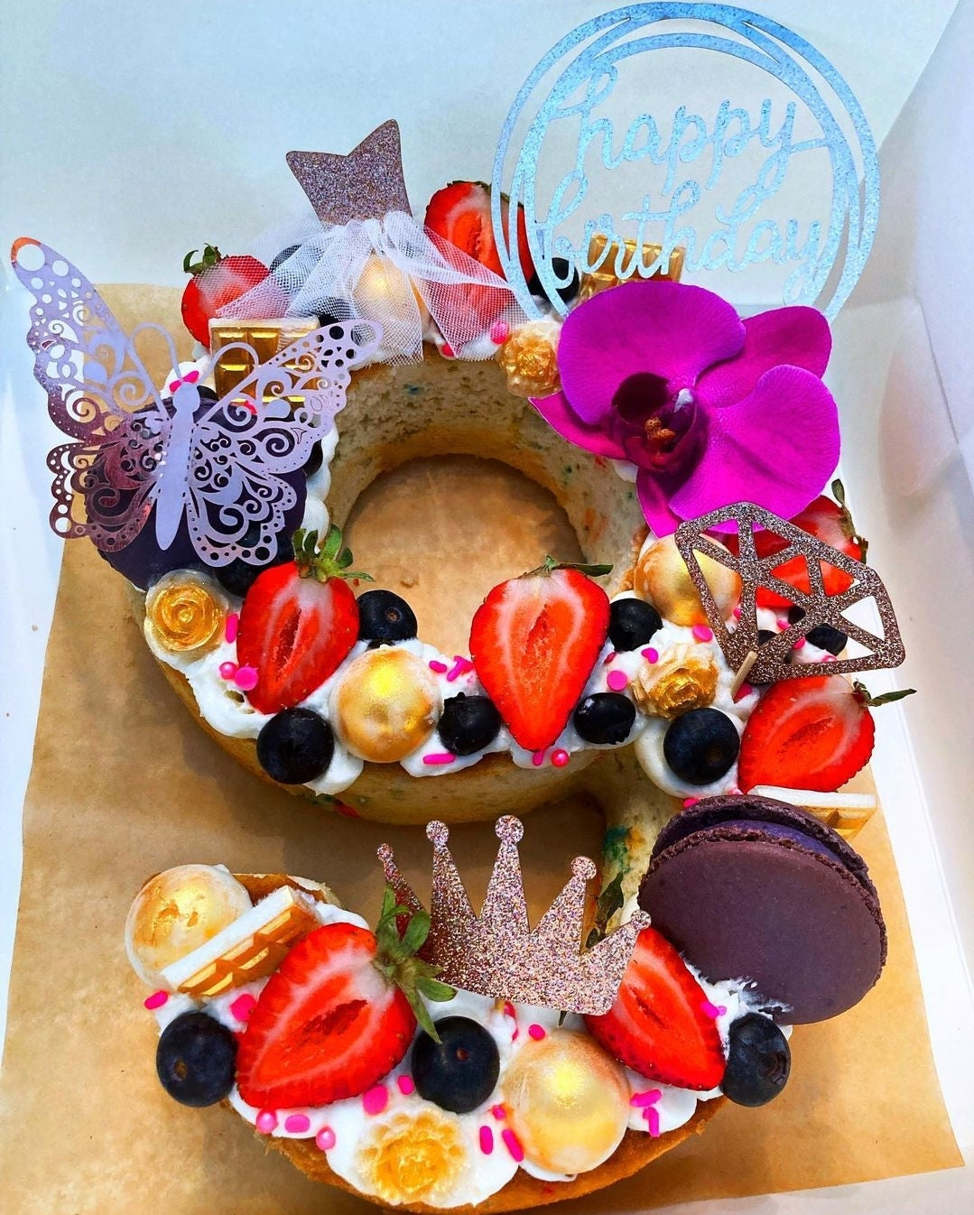 Number/Letter Cake 6 x 8